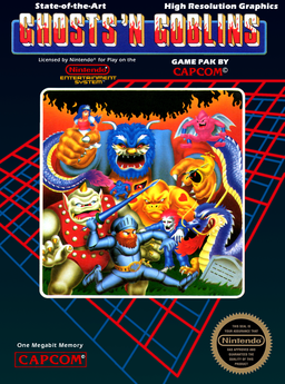 Ghost'n Goblins (Europe) box art